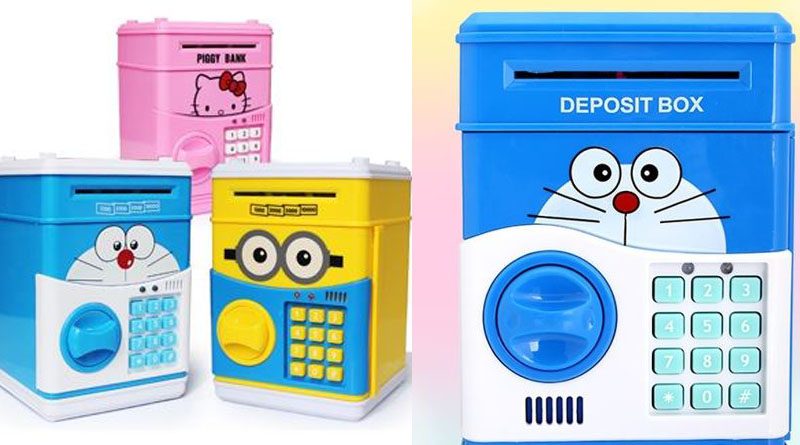 Cách đổi mật khẩu két sắt mini Hello kitty