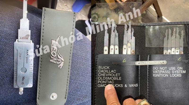 Dụng cụ mở khóa nhà chuyên nghiệp tại An Giang