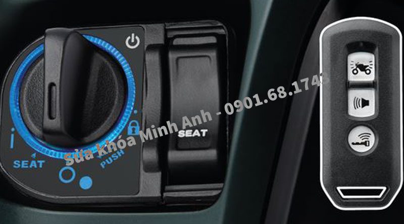 Làm chìa khóa smartkey xe máy tại Cà Mau tận nơi