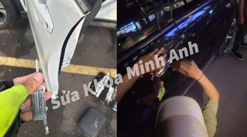 Mở khóa ô tô bị mất chìa tại An Giang