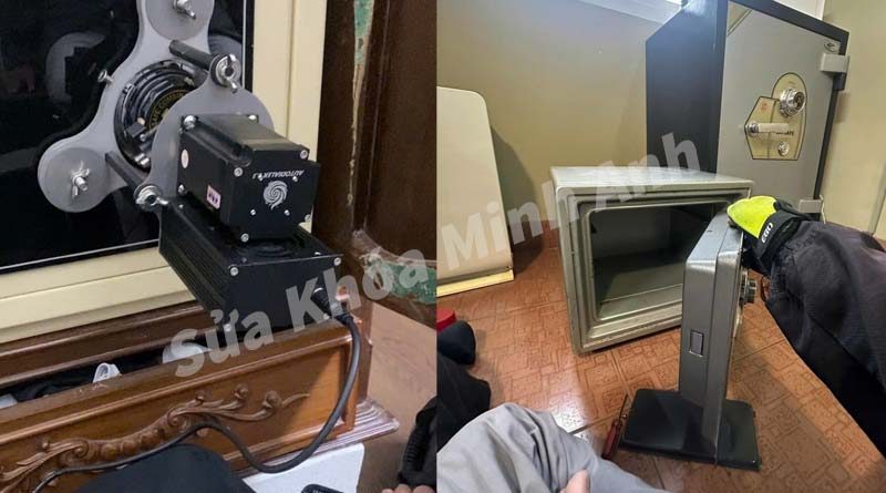 Sửa khóa két sắt tại Cà Mau an toàn, không phá két