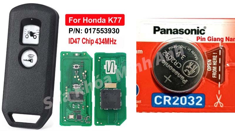 Thay pin và sửa chữa remote smartkey tại An Giang chuyên nghiệp