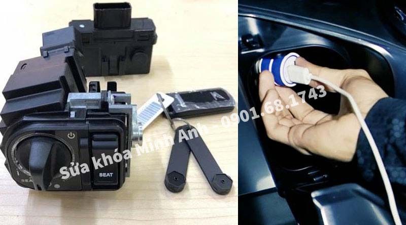 Thay ổ khóa smartkey xe máy tại An Giang tận nơi