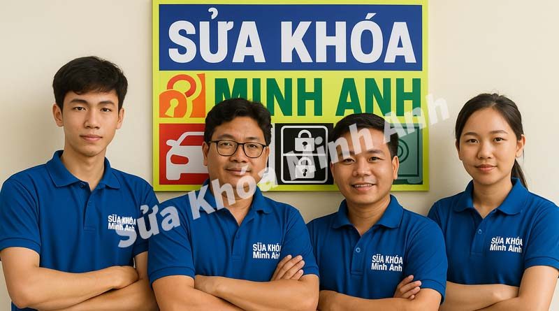 Thợ khóa Minh Anh An Giang phục vụ 24/7