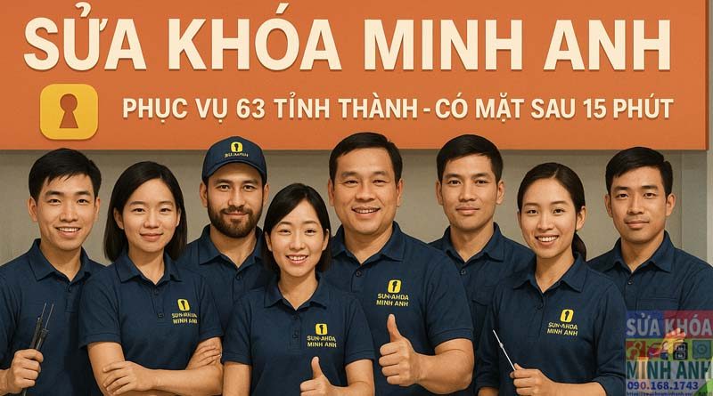 Thợ sửa khóa tại nhà theo tỉnh – 63 tỉnh thành toàn quốc