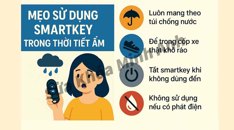Mẹo dùng smartkey xe máy tại Bình Định