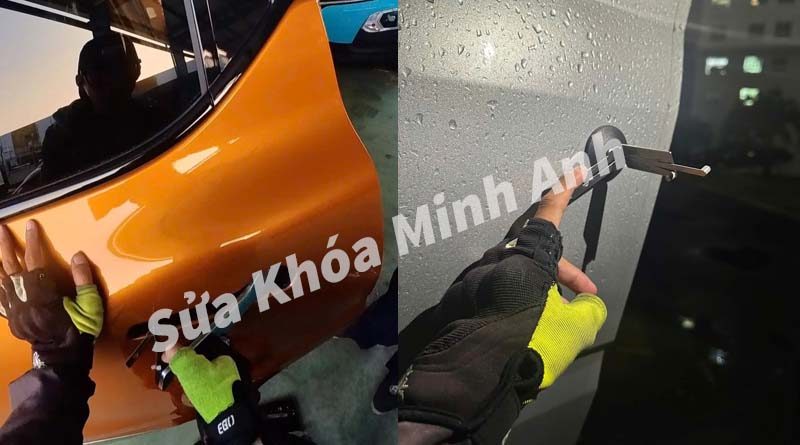 Mở khóa ô tô bị quên chìa tại Bình Định
