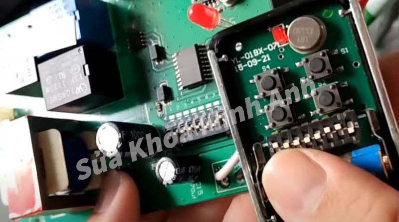 Sửa remote cửa cuốn bị lỗi tín hiệu tại Bắc Kạn
