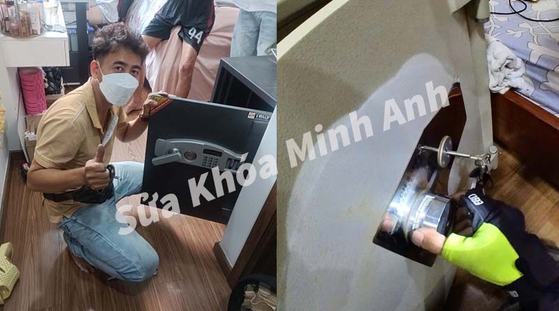 Thợ sửa két sắt tại nhà ở Cà Mau