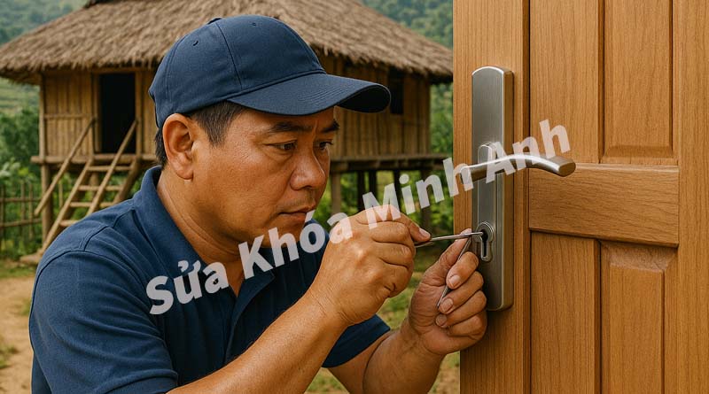 Thợ sửa khóa tại TP. Lai Châu hỗ trợ tận nơi